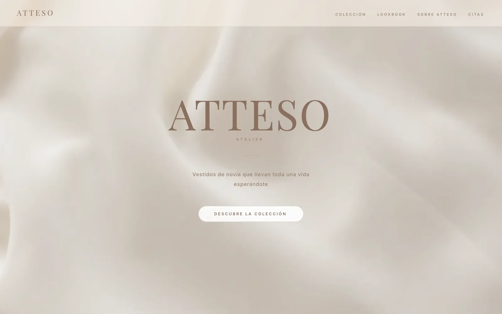 Portada de Atteso en escritorio.